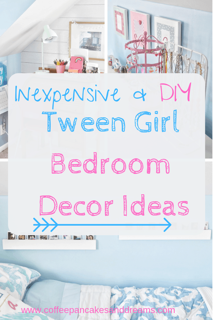Tween Girl Bedroom Decor Ideas - Coffee, Pancakes & Dreams - Tween Girl Bedroom Decor Ideas - Coffee, Pancakes & Dreams -   16 diy Bedroom decor for teens ideas