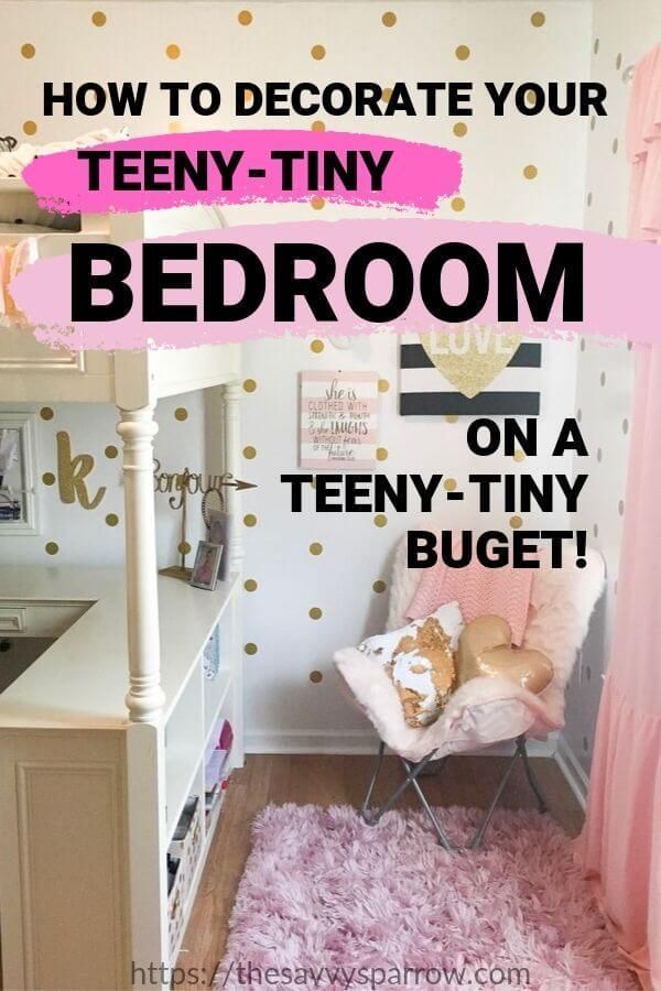 13 Small Bedroom Decorating Ideas on a Budget - 13 Small Bedroom Decorating Ideas on a Budget -   16 diy Bedroom decor for teens ideas