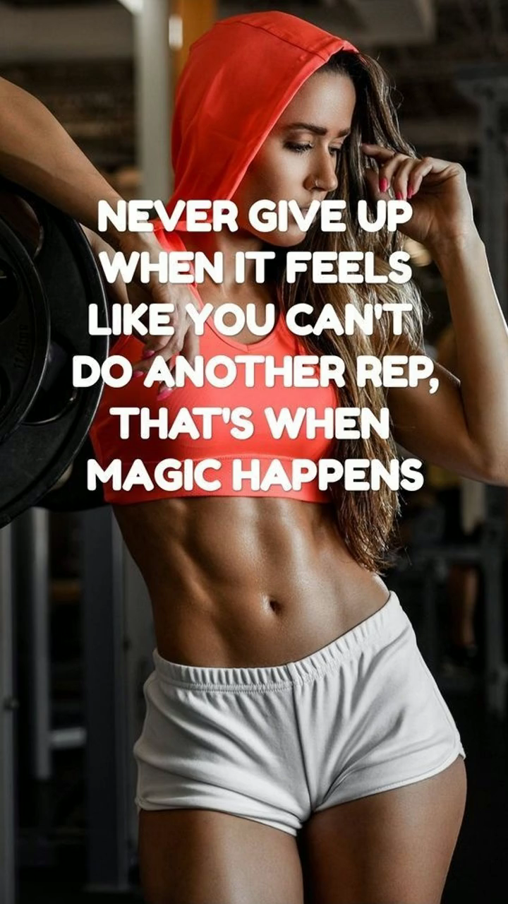 Never Give Up - Never Give Up -   fitness Motivation frauen