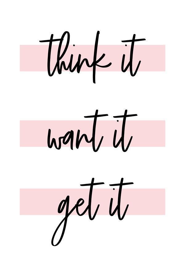 Think It Want It Get It, Motivational Poster, Instant Download, Motivational Quote, Inspirational Wa - Think It Want It Get It, Motivational Poster, Instant Download, Motivational Quote, Inspirational Wa -   16 fitness Quotes women ideas