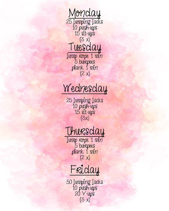 Simple weekly workout sheet - Simple weekly workout sheet -   16 fitness Routine weekly ideas