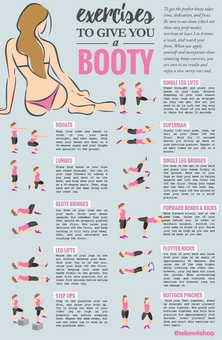 23 Exercises to Give You a Booty - 23 Exercises to Give You a Booty -   16 fitness Routine weekly ideas
