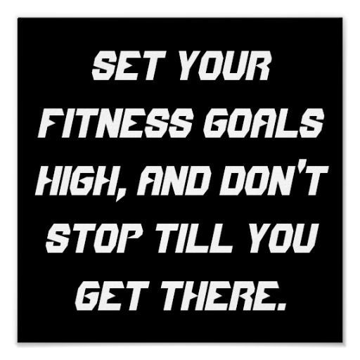 Fitness Goals Poster - Fitness Goals Poster -   16 monthly fitness Goals ideas
