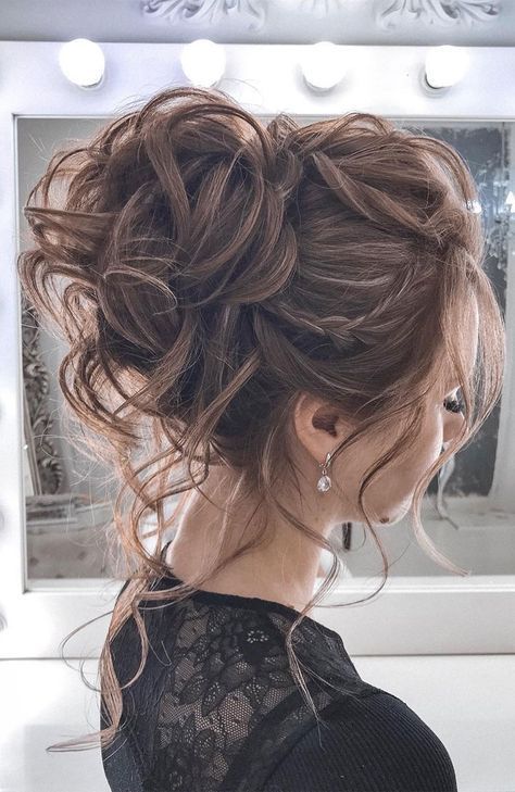 44 Messy updo hairstyles - The most romantic updo to get an elegant look - 44 Messy updo hairstyles - The most romantic updo to get an elegant look -   16 style Hair messy ideas