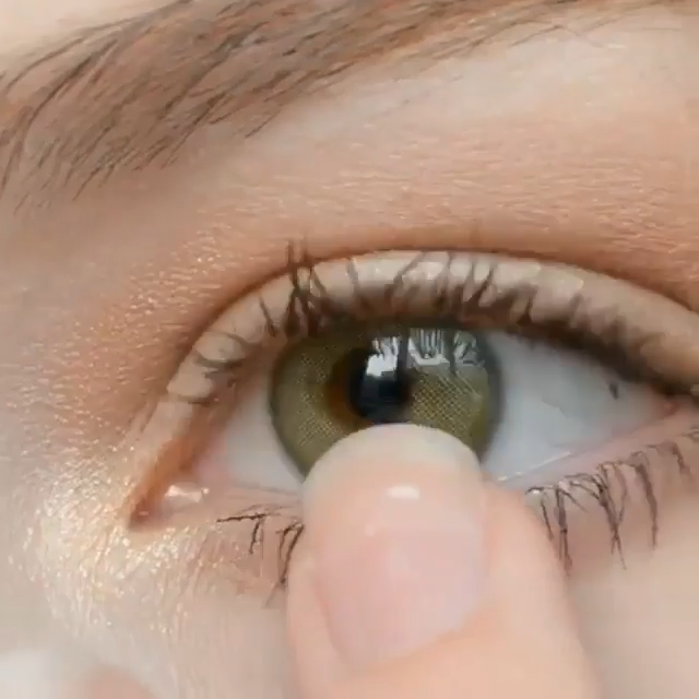 Natural green contact lens - Natural green contact lens -   beauty Eyes grey