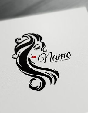 Beauty Logo Maker - free logo design templates - Hair logos - Beauty Logo Maker - free logo design templates - Hair logos -   17 beauty Logo shop ideas