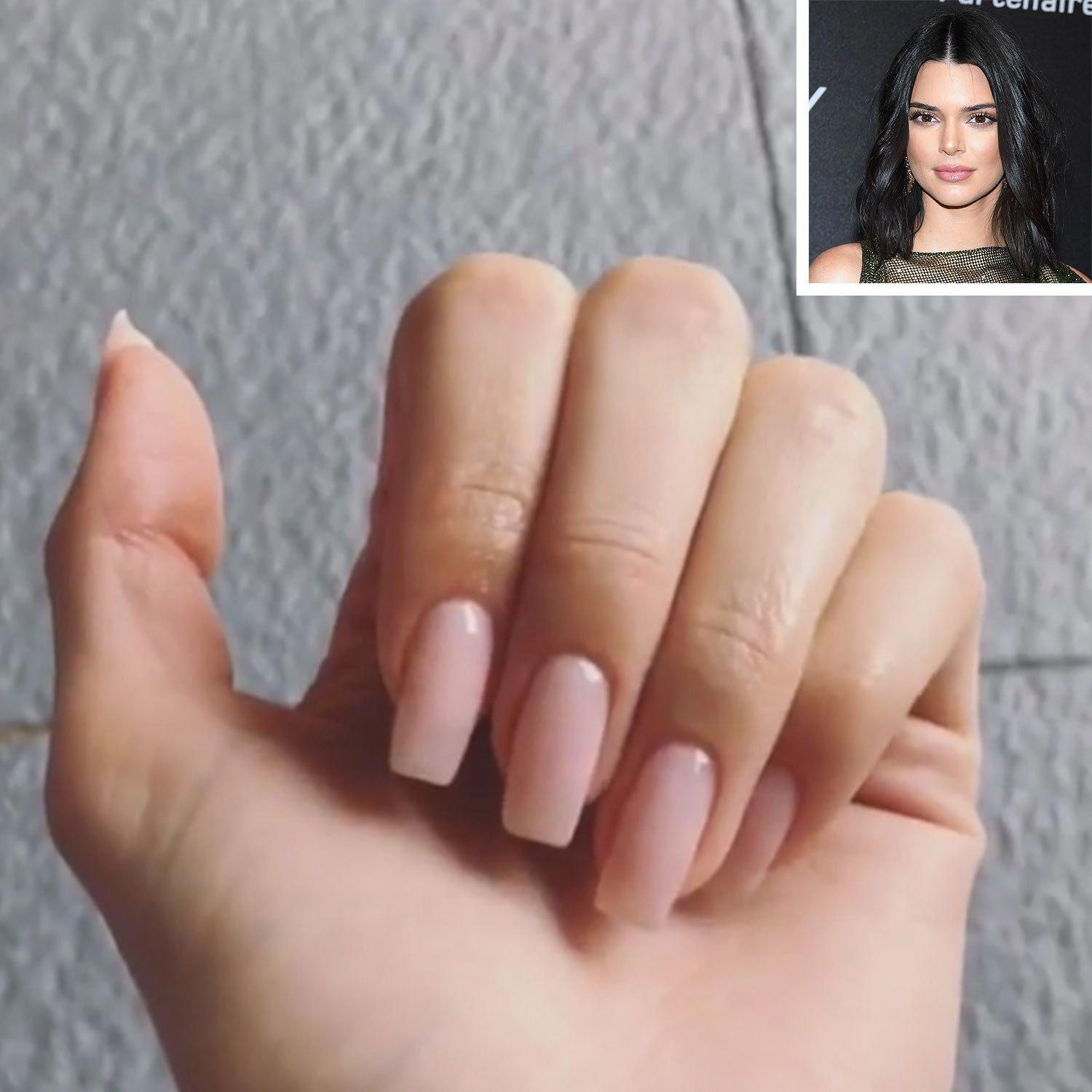 Kendall Jenner Gets Long Acrylic Nails Just Like Sister Kylie Jenner (After Once Calling Her Out!) - Kendall Jenner Gets Long Acrylic Nails Just Like Sister Kylie Jenner (After Once Calling Her Out!) -   17 beauty Nails long ideas