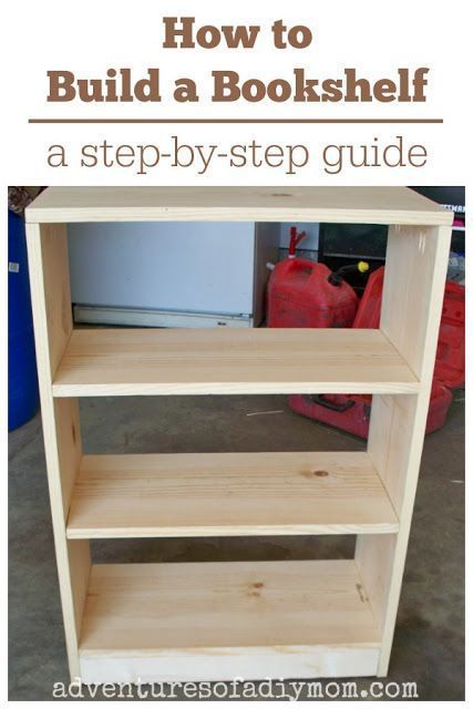 How to Build a Bookshelf - How to Build a Bookshelf -   17 diy Bookshelf chair ideas