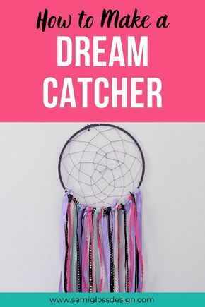 How to Make a DIY Dream Catcher - Semigloss Design - How to Make a DIY Dream Catcher - Semigloss Design -   17 diy Dream Catcher materials ideas