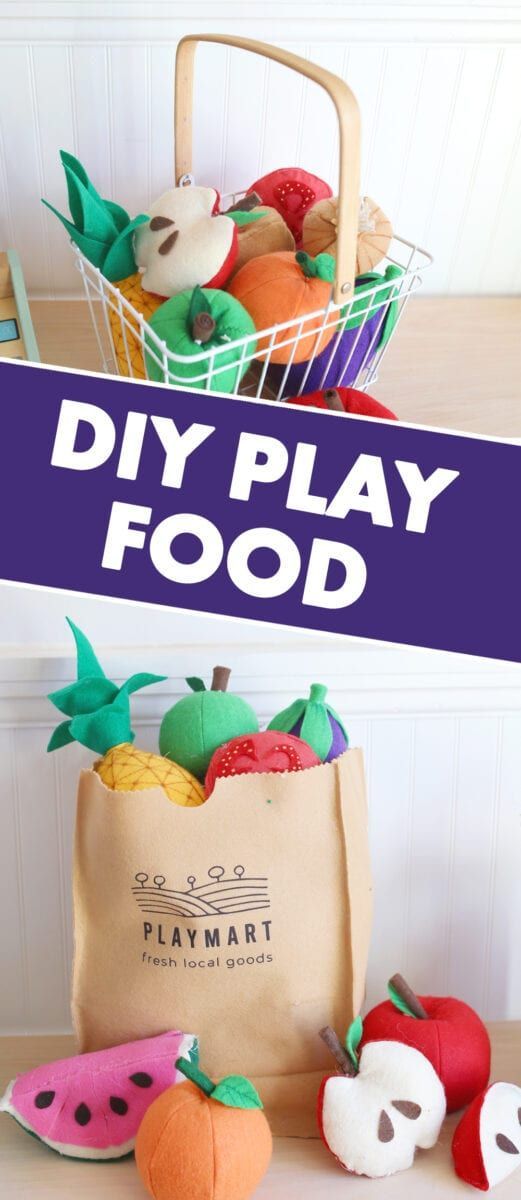 How to Make DIY Play Food for Kids - How to Make DIY Play Food for Kids -   17 diy Food projects ideas