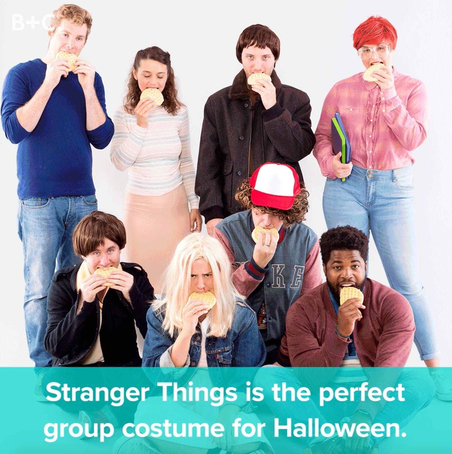Keep Halloween Strange With This ‘Stranger Things' Group Costume - Keep Halloween Strange With This ‘Stranger Things' Group Costume -   17 diy Halloween Costumes stranger things ideas