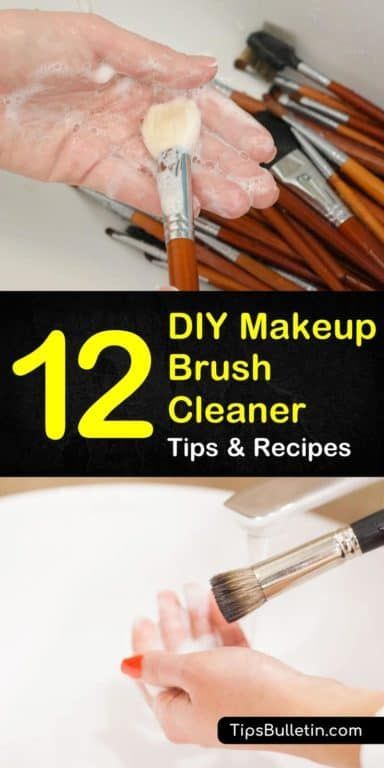 12 Amazingly Easy DIY Makeup Brush Cleaners - 12 Amazingly Easy DIY Makeup Brush Cleaners -   17 diy Makeup facile ideas