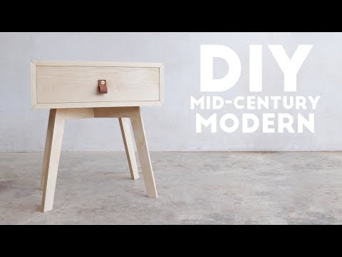 DIY Mid Century Modern Side Table / End Table | Modern Builds | EP. 69 - DIY Mid Century Modern Side Table / End Table | Modern Builds | EP. 69 -   17 diy Table with drawers ideas
