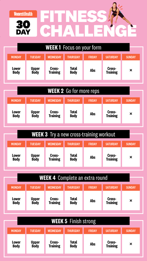 The 30-Day Fitness Challenge You Need To Try - The 30-Day Fitness Challenge You Need To Try -   17 fitness Challenge women ideas