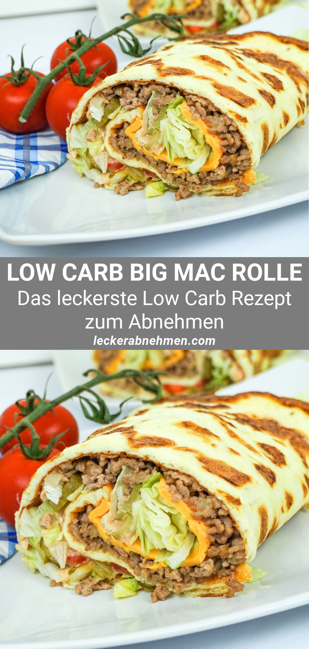 Low Carb Big Mac Rolle - Leckeres Rezept zum Abnehmen - Low Carb Big Mac Rolle - Leckeres Rezept zum Abnehmen -   17 fitness Rezepte mittagessen ideas