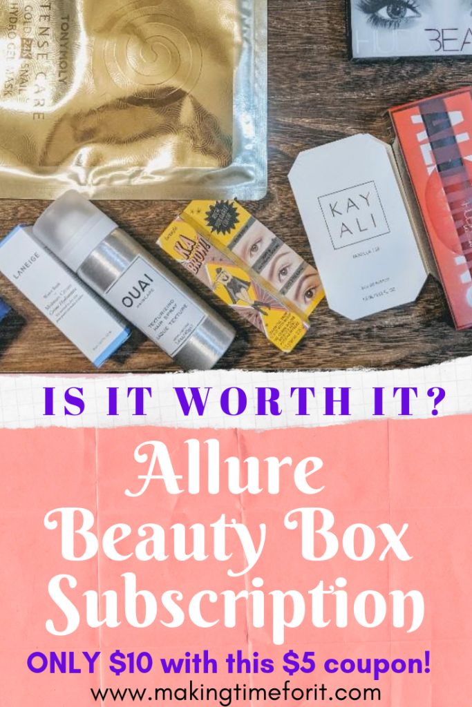 Allure Beauty Box- Is it Worth it? - Making Time For It - Allure Beauty Box- Is it Worth it? - Making Time For It -   18 allure beauty Box ideas