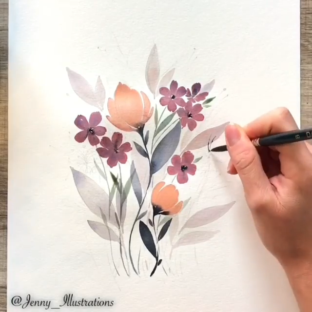 Spring watercolor flowers art - Spring watercolor flowers art -   18 beauty Art flowers ideas