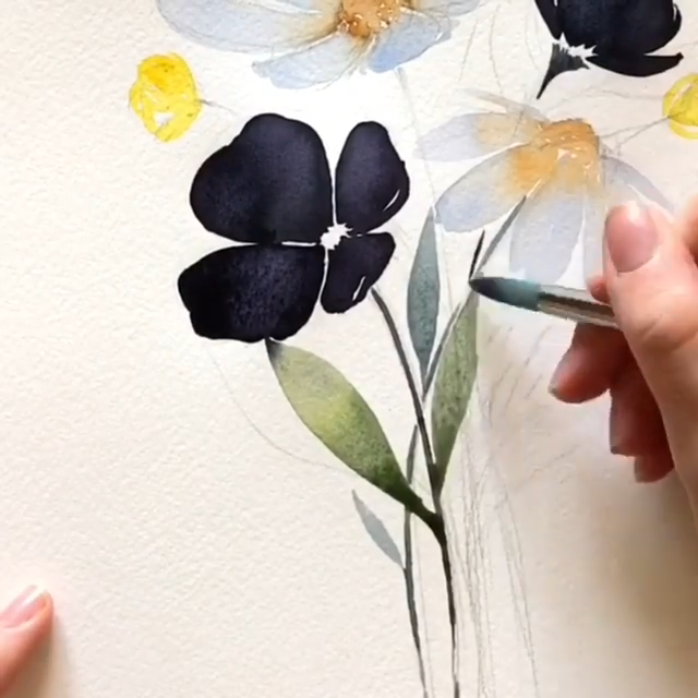 18 beauty Art flowers ideas