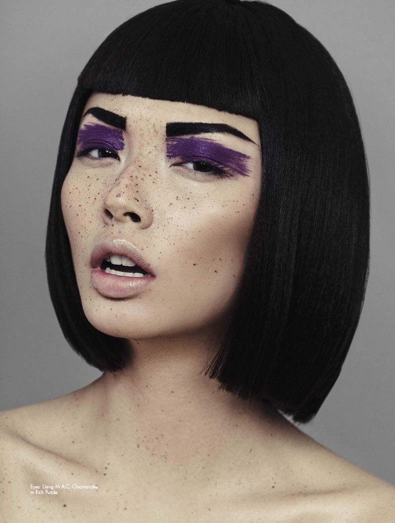 Speckled by Alex Evans for Chloe Magazine - Speckled by Alex Evans for Chloe Magazine -   18 beauty Editorial purple ideas