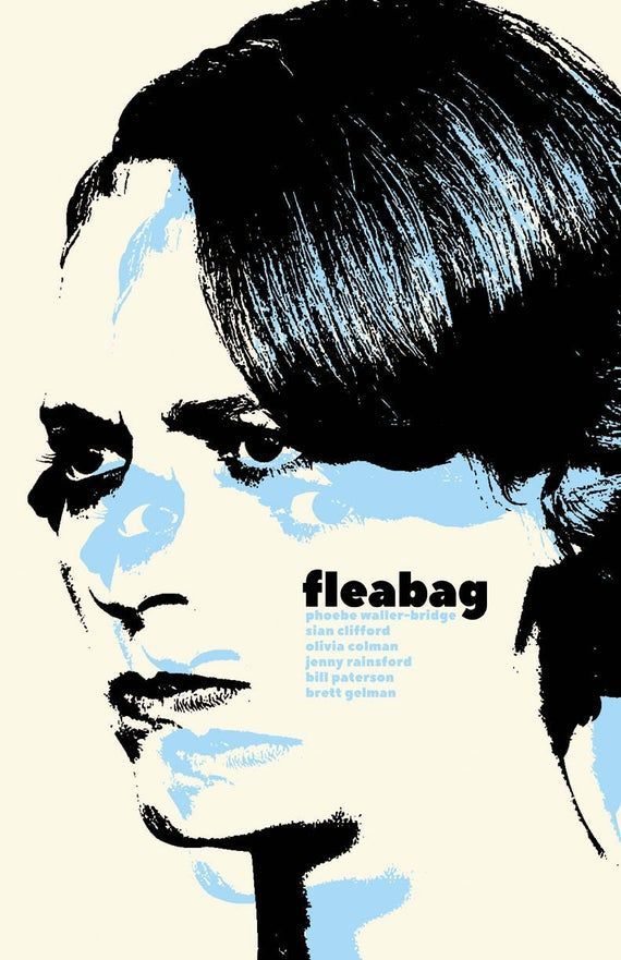 Fleabag Poster | Etsy - Fleabag Poster | Etsy -   18 beauty Poster illustration ideas