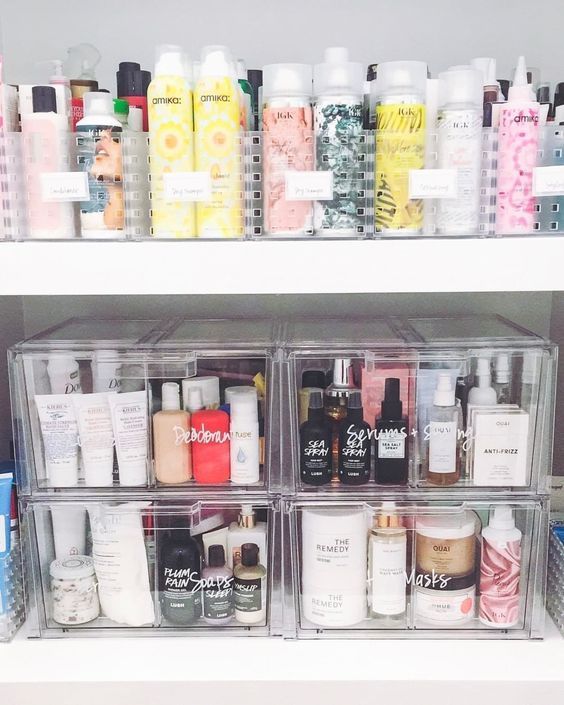 How To 'Marie Kondo' Your Beauty Products, According To A Team Of Professional Organizers - How To 'Marie Kondo' Your Beauty Products, According To A Team Of Professional Organizers -   18 beauty Room storage ideas