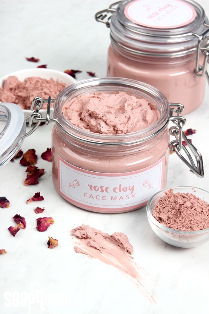 Rose Clay Face Mask DIY - Soap Queen - Rose Clay Face Mask DIY - Soap Queen -   18 diy Beauty kit ideas