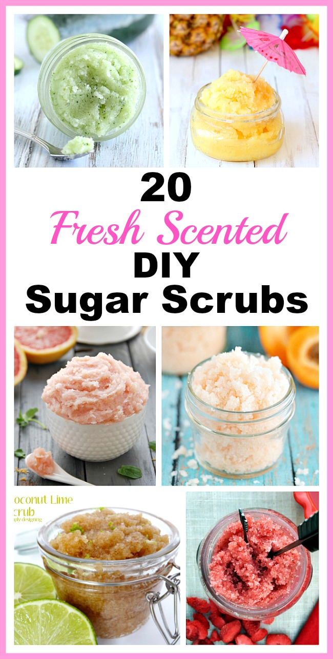 20 Fresh Scented DIY Sugar Scrubs- Perfect for Spring + Summer - 20 Fresh Scented DIY Sugar Scrubs- Perfect for Spring + Summer -   18 diy Beauty kit ideas