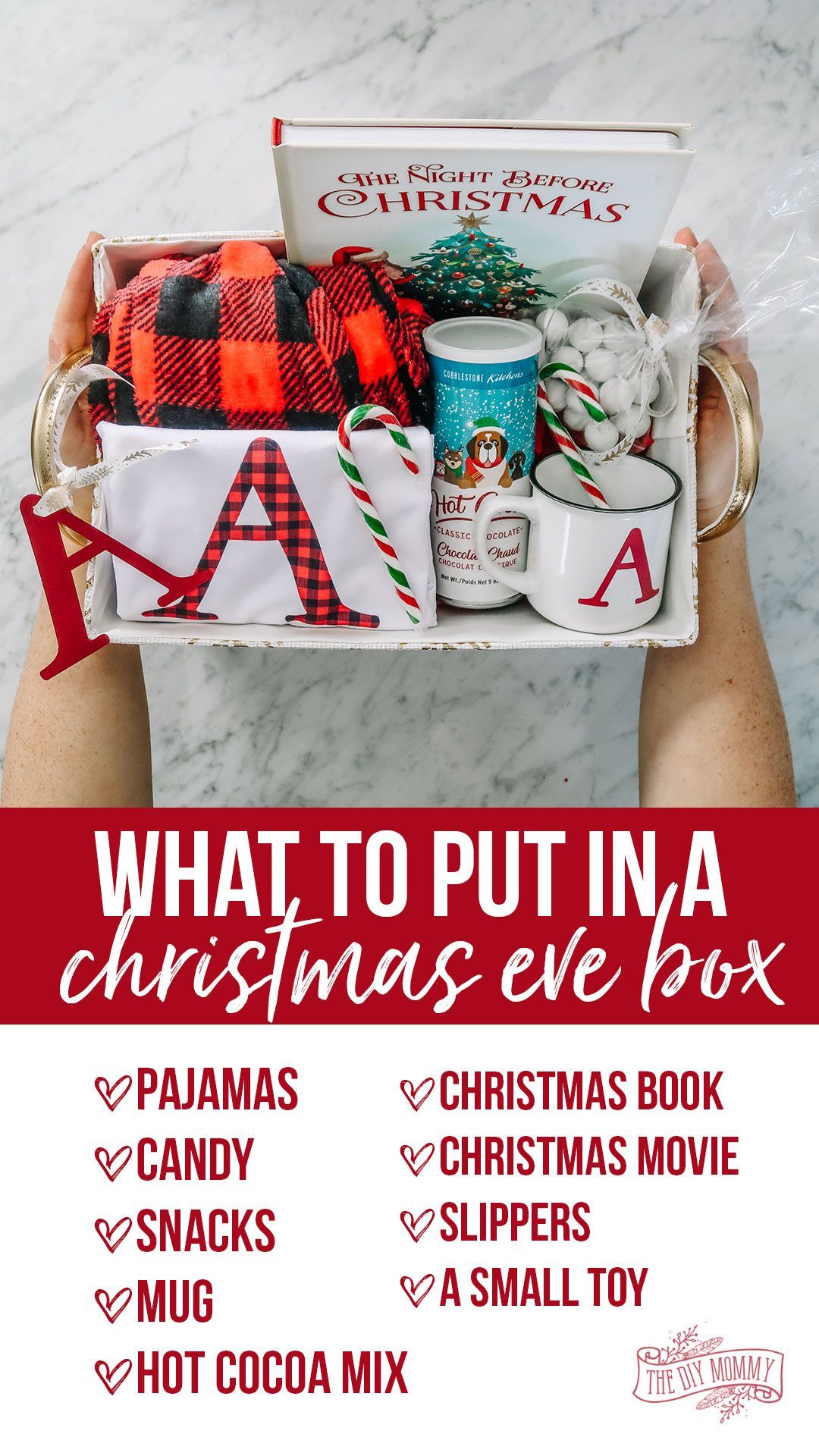 Make a Personalized Christmas Eve Box | The DIY Mommy - Make a Personalized Christmas Eve Box | The DIY Mommy -   18 diy Box christmas ideas
