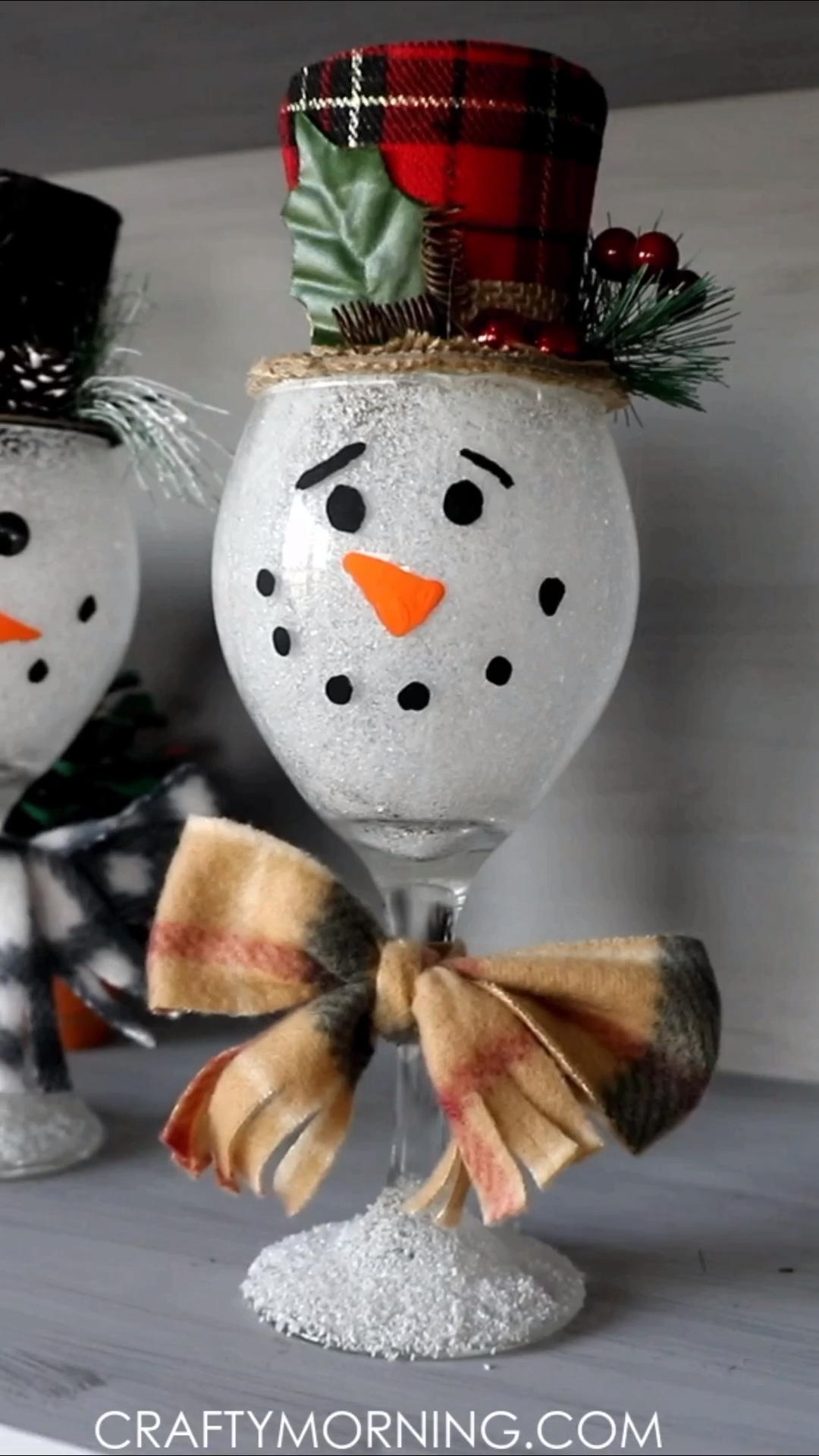 Wine Glass Snowmen - Wine Glass Snowmen -   diy Christmas 2020