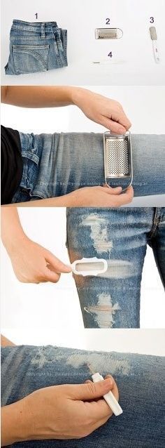 How To Make Ripped Jeans In 5 DIY Methods - How To Make Ripped Jeans In 5 DIY Methods -   18 diy Clothes for teens ideas