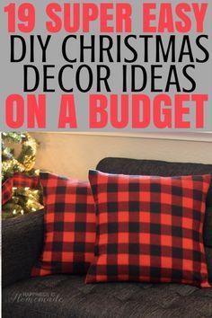 19 Easy DIY Decor Christmas Ideas On A Budget - Write Your Story - 19 Easy DIY Decor Christmas Ideas On A Budget - Write Your Story -   18 diy Decorations cheap ideas