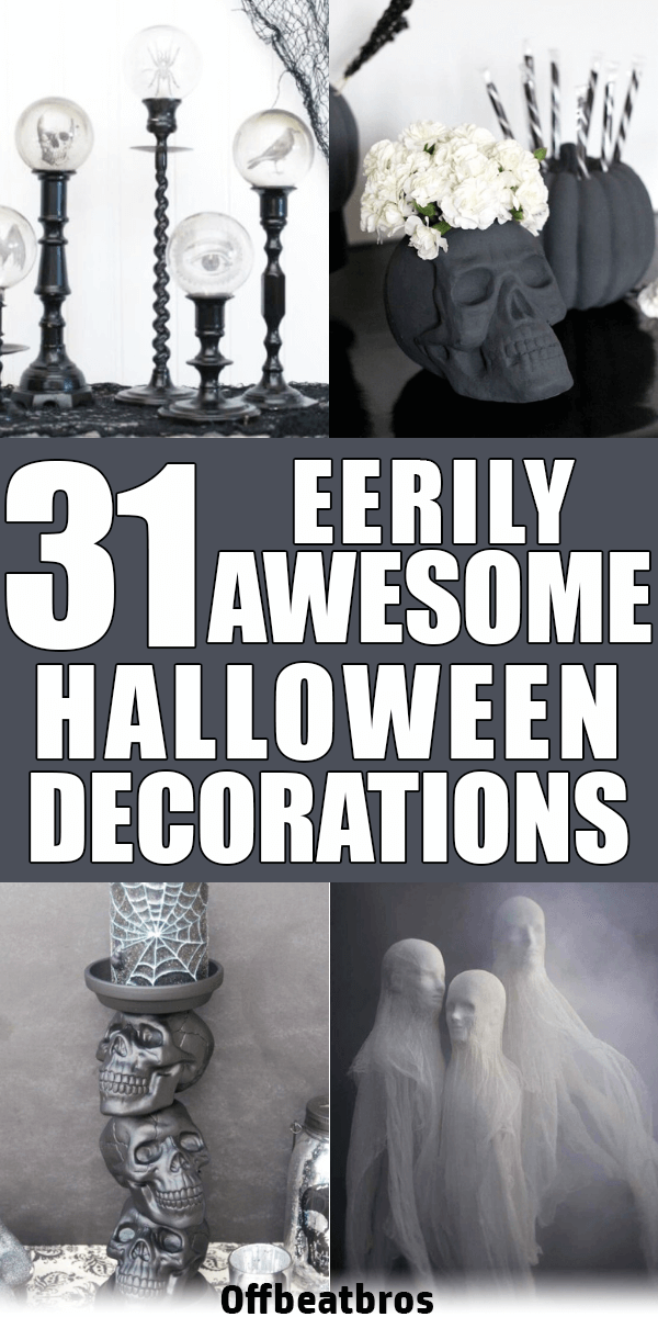 31 Awesome DIY Halloween Decorations Ideas - 31 Awesome DIY Halloween Decorations Ideas -   18 diy Decorations cheap ideas