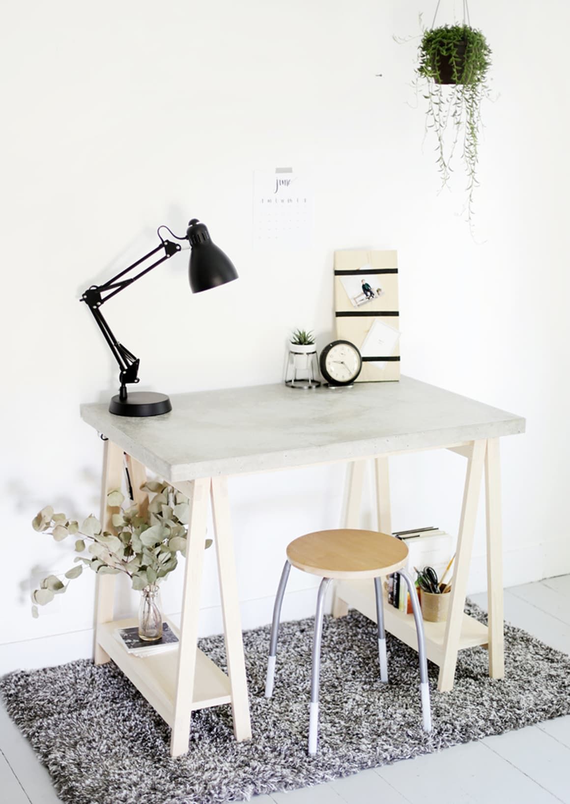 DIY Desk Ideas to Make Working from Home a Breeze - DIY Desk Ideas to Make Working from Home a Breeze -   18 diy Desk easy ideas