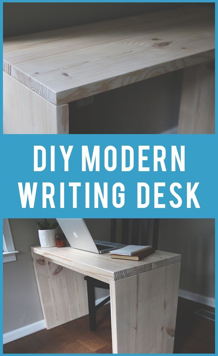 Modern Writing Desk | Made by Mitch - Modern Writing Desk | Made by Mitch -   18 diy Desk easy ideas