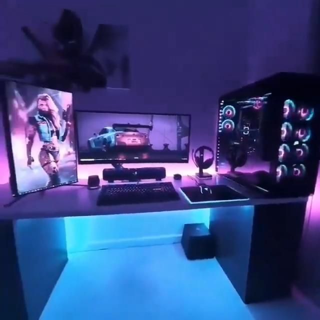 Awesome setup!? - Awesome setup!? -   18 diy Desk gaming ideas
