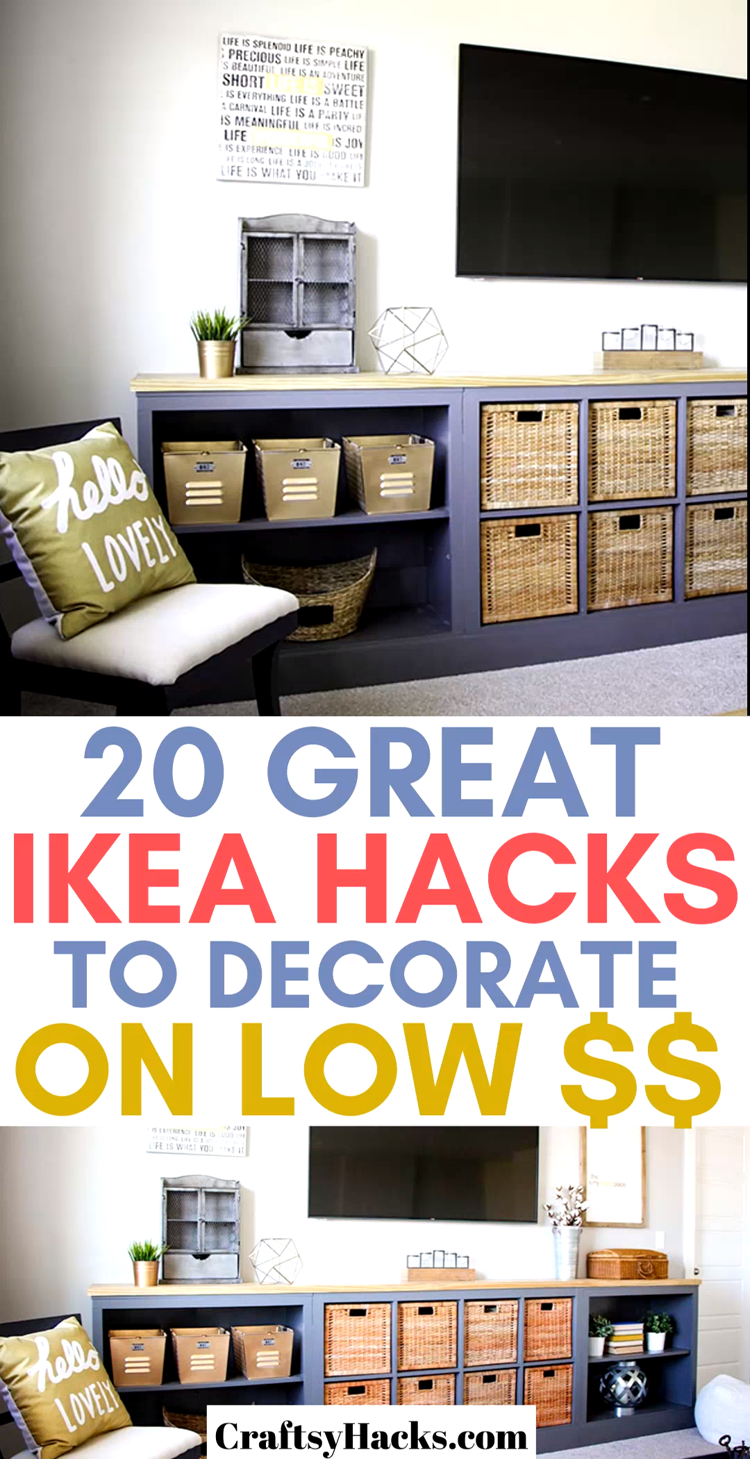 20 Great Ikea Hacks to Decorate on Low $$ - 20 Great Ikea Hacks to Decorate on Low $$ -   18 diy Desk hack ideas