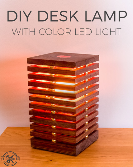 DIY Desk Lamp with Color Changing LED Light | FixThisBuildThat - DIY Desk Lamp with Color Changing LED Light | FixThisBuildThat -   18 diy Desk lamp ideas