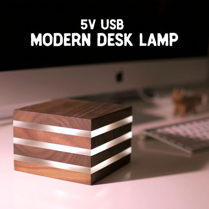 Modern LED Desk Lamp...Powered by 5V USB - Modern LED Desk Lamp...Powered by 5V USB -   18 diy Desk lamp ideas