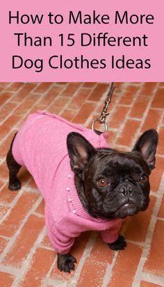 DIY Dog Clothes – Save Money and Have The Smartest Dog in Town - DIY Dog Clothes – Save Money and Have The Smartest Dog in Town -   18 diy Dog coat ideas
