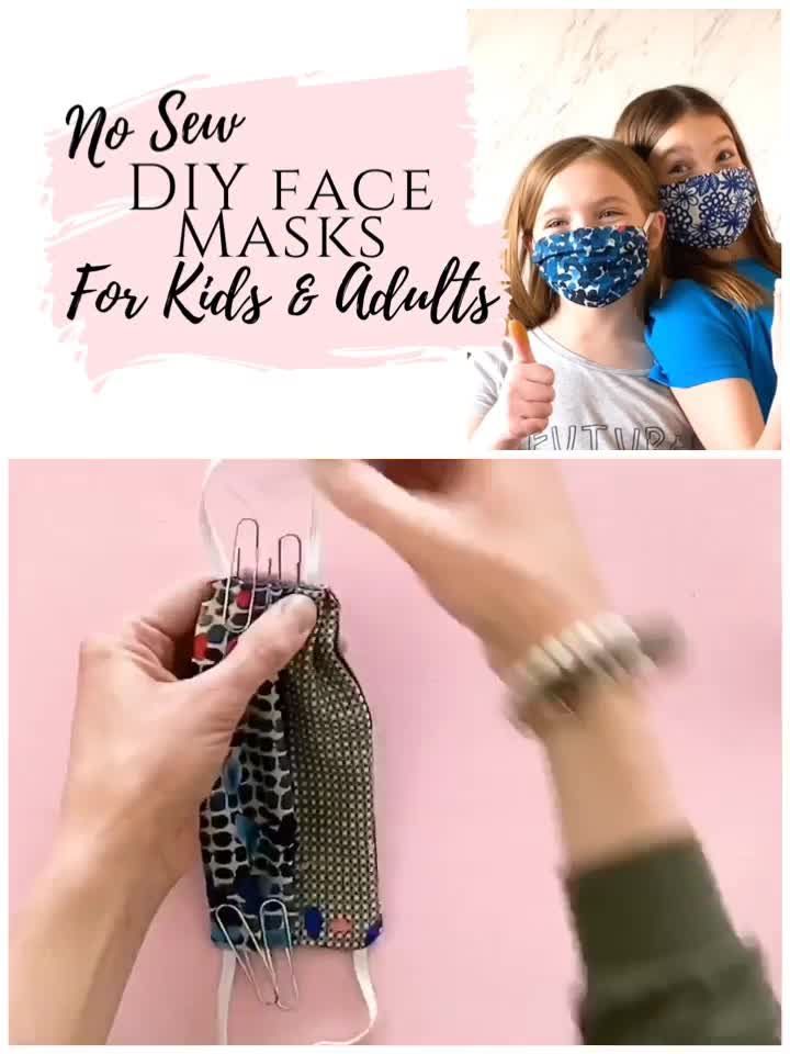 How To Make A Face Mask For Kids And Adults . No Sew Homemade Mask Tutorial - Creative Fashion Blogw - How To Make A Face Mask For Kids And Adults . No Sew Homemade Mask Tutorial - Creative Fashion Blogw -   18 diy Face Mask for kids ideas