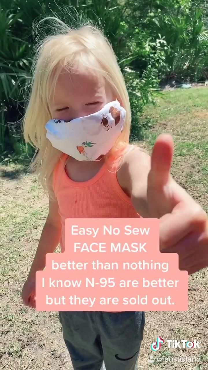 Easy DIY face mask - Easy DIY face mask -   18 diy Face Mask for kids ideas