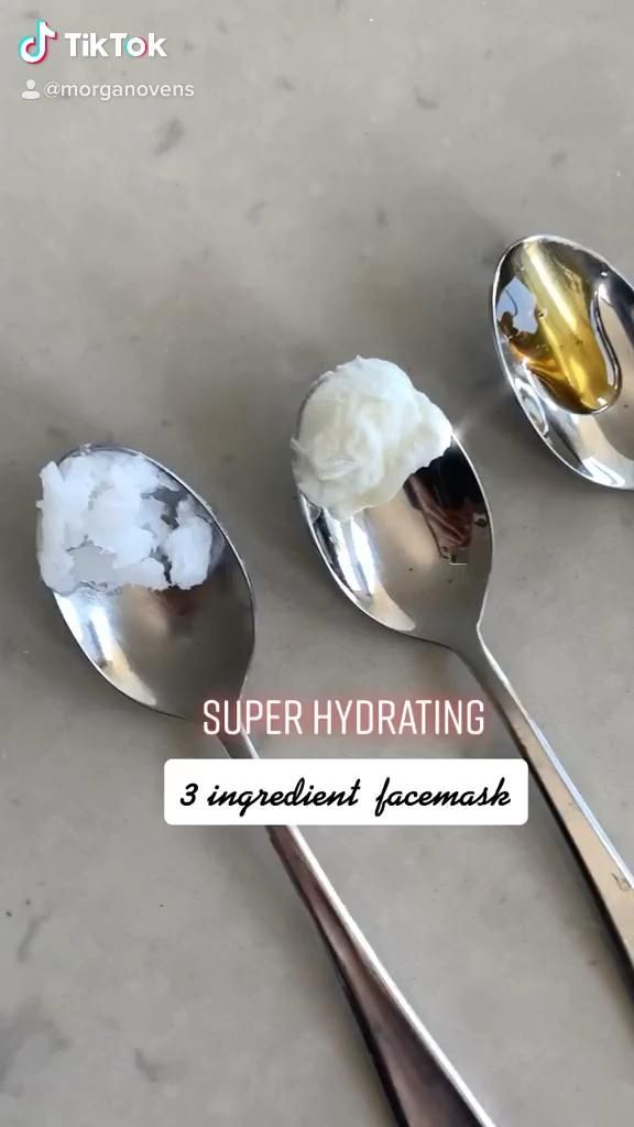 Super Hydrating Face Mask - 3 Ingredients! - Super Hydrating Face Mask - 3 Ingredients! -   18 diy Face Mask natural ideas