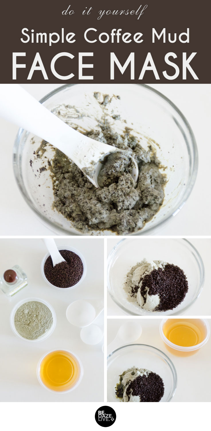 DIY: Simple Coffee Mud Face Mask | Be Daze Live - DIY: Simple Coffee Mud Face Mask | Be Daze Live -   18 diy Face Mask natural ideas