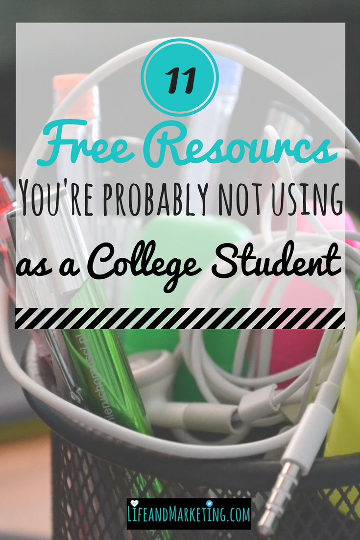 11 Free Resources Your College (Probably) Offers that You're Not Using | Life and Marketing - 11 Free Resources Your College (Probably) Offers that You're Not Using | Life and Marketing -   18 diy For Teens college students ideas