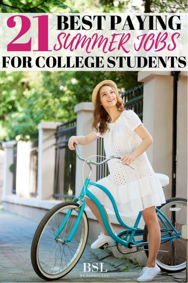 19 Best Paying Summer Job Ideas For College Students - By Sophia Lee - 19 Best Paying Summer Job Ideas For College Students - By Sophia Lee -   18 diy For Teens college students ideas
