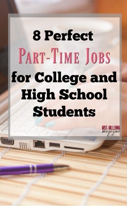 8 Perfect Part-Time Jobs for College and High School Students - 8 Perfect Part-Time Jobs for College and High School Students -   18 diy For Teens college students ideas