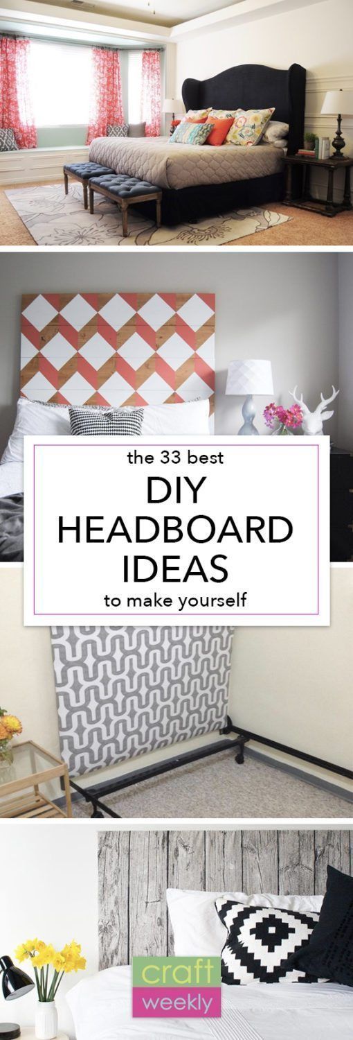 DIY Headboards - ideas plus how to make one for cheap that's pretty! | - DIY Headboards - ideas plus how to make one for cheap that's pretty! | -   18 diy Headboard unique ideas