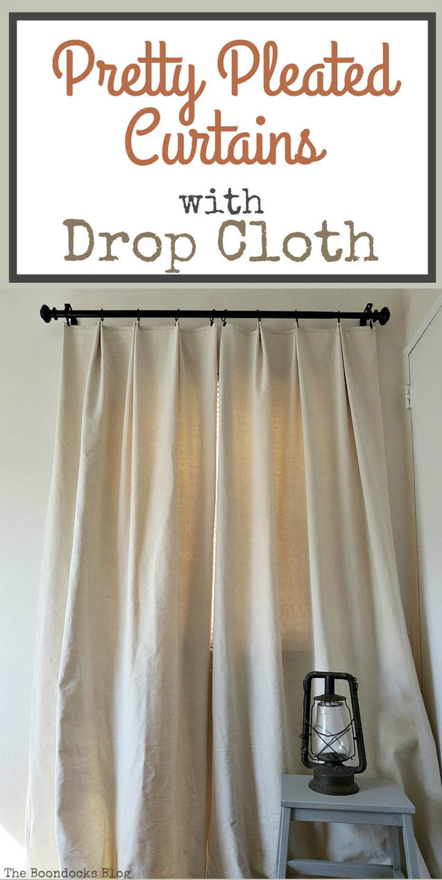 DIY Drop Cloth Curtains - DIY Drop Cloth Curtains -   18 diy Home Decor curtains ideas