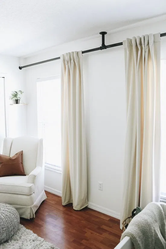 DIY Curtain Rod - Within the Grove - DIY Curtain Rod - Within the Grove -   18 diy Home Decor curtains ideas
