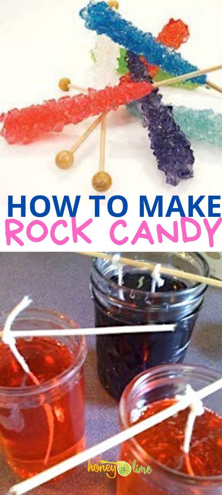 Science projects to do at home - make rock candy - Science projects to do at home - make rock candy -   18 diy Kids easy ideas